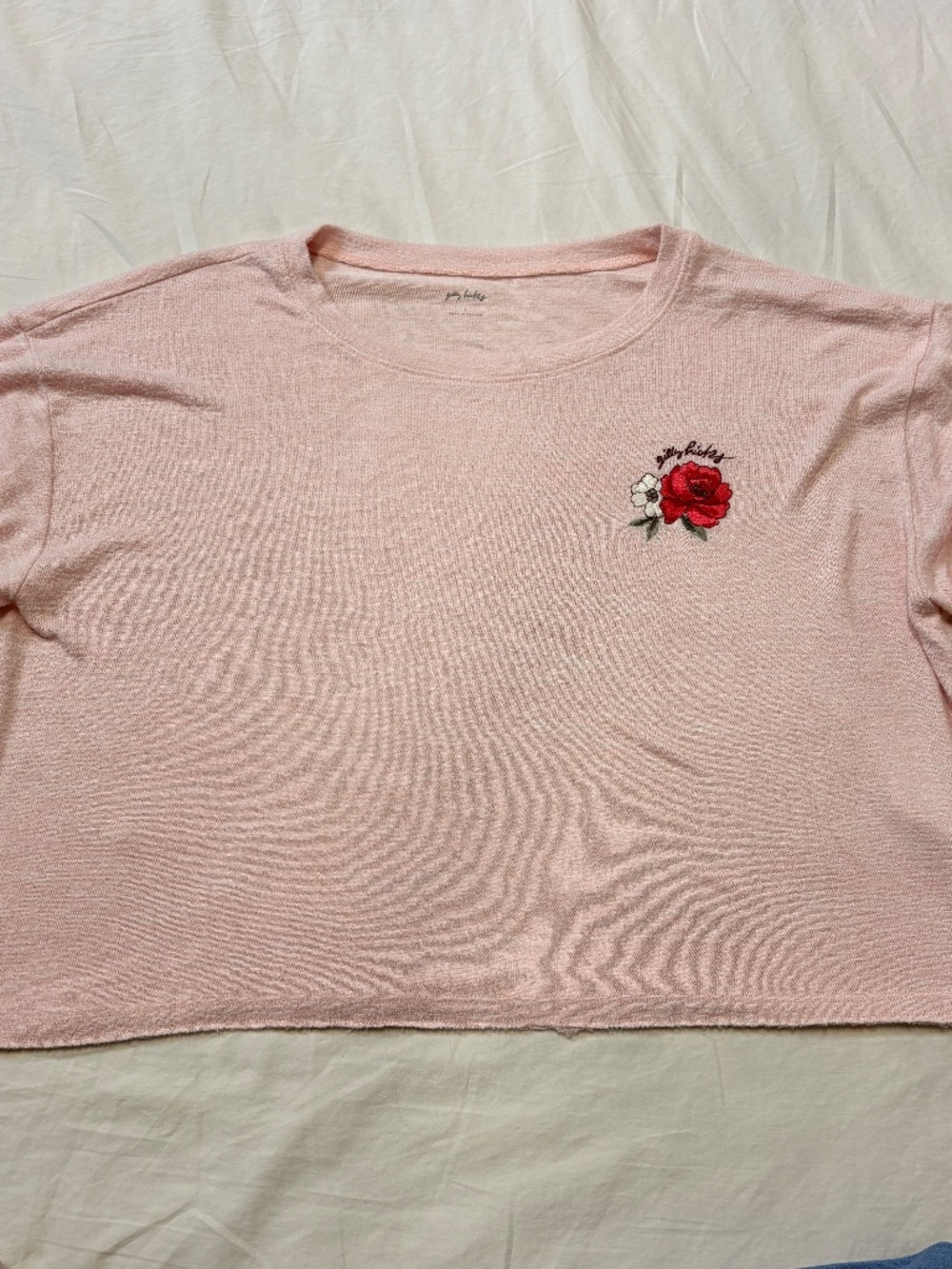 Gilly Hicks Basic Pink Tee - Picture 2 of 4